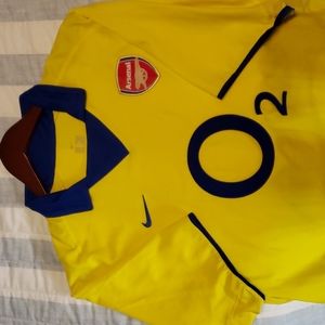 Arsenal F.C. 2003-2004 away soccer jersey